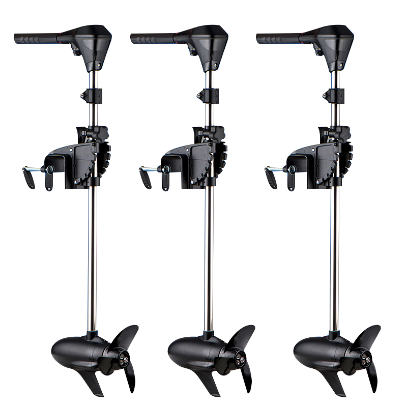 Fishing Boat Outboard Motor - HAIBO-Motor De Trolling Elétrico Sem Escova,