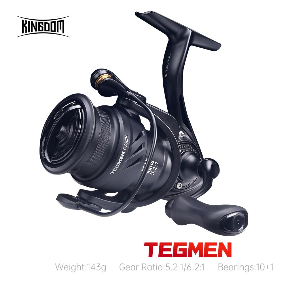 Abu Garcia Reel Max - Kingdom Tegmen Spinning Fishing Reels, Light