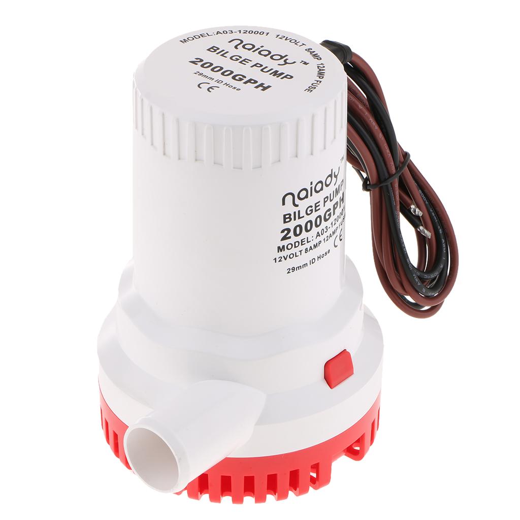 Fishing Boat Bilge Pump - Bomba Submersível de Porão 12V 2000GPH
