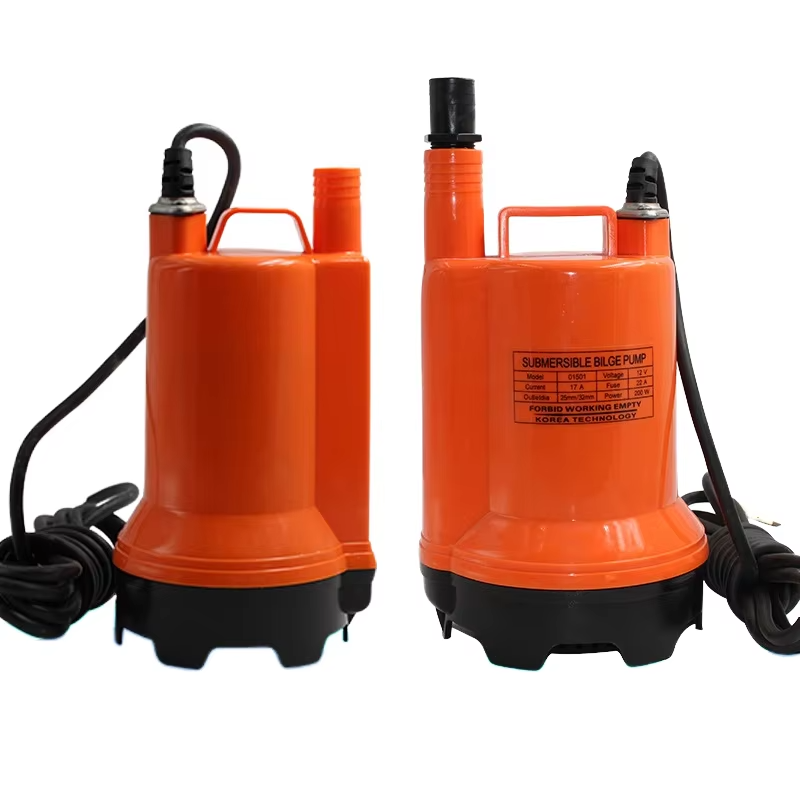 Fishing Boat Bilge Pump - Bomba de Porão Marítima Submersível 12V/24V