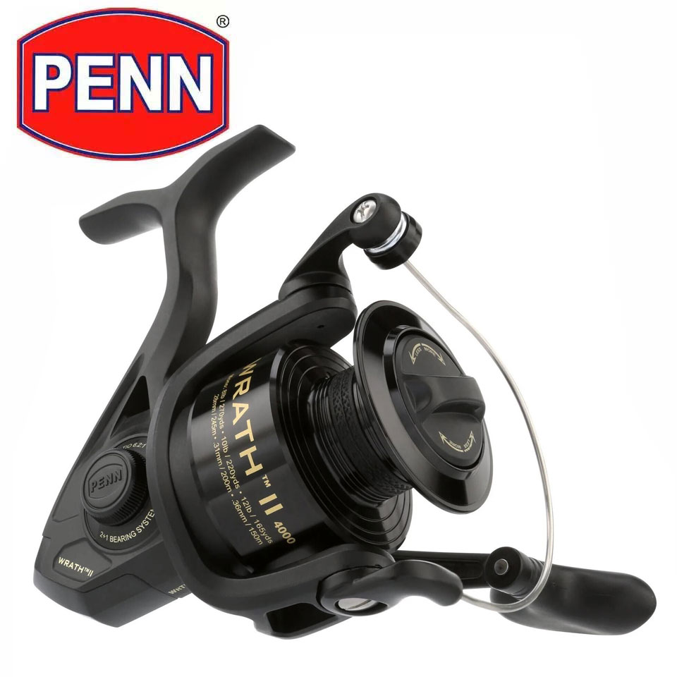 Abu Garcia Reel Max - Carretel giratório PENN WRATH II 2500-8000