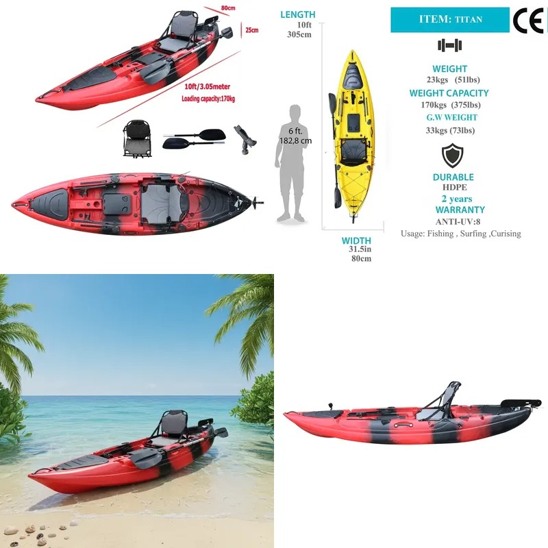Fishing Boat Seat - Caiaque de Pesca Individual de 10