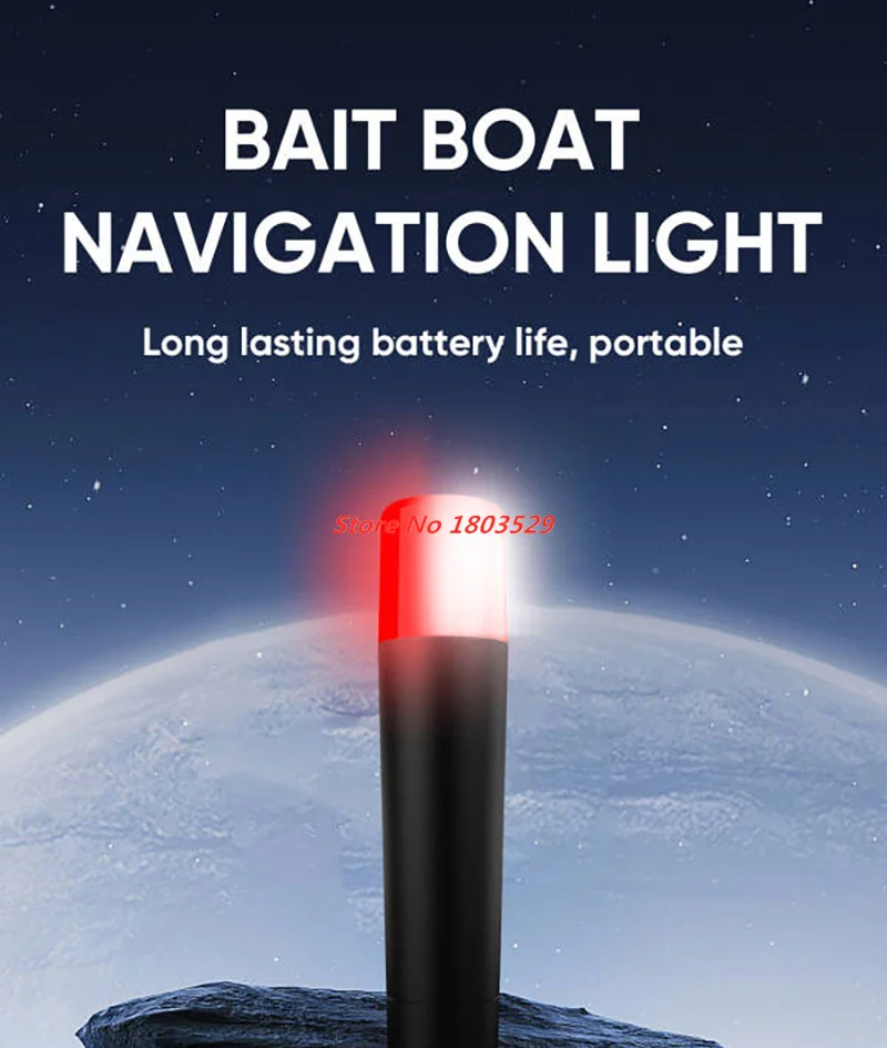 Fishing Boat Navigation Light - Bait barco luz de navegação noturna