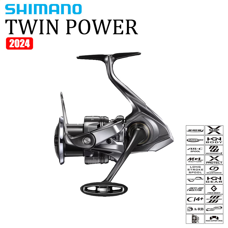 Shimano 2024 twinpower carrete - Shimano Reel Sustain avaliação e preço