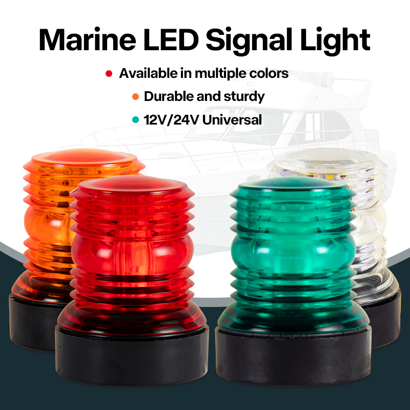 Luz de âncora LED marinha 12V  - Fishing Boat Navigation Light avaliação e preço