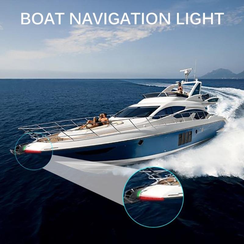 Luz led para barco marinho 652 - Fishing Boat Navigation Light avaliação e preço