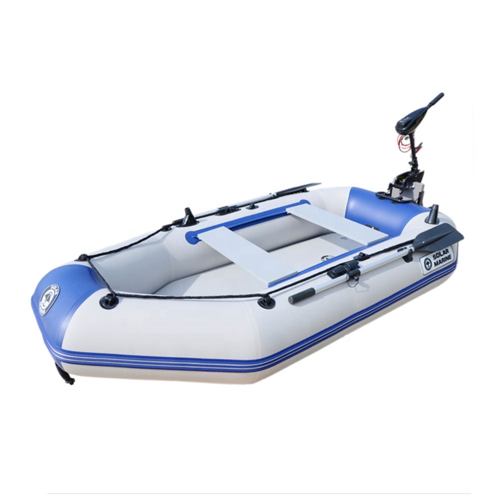 Bote Inflável de PVC para 4 Pe - Fishing Boat Outboard Motor avaliação e preço