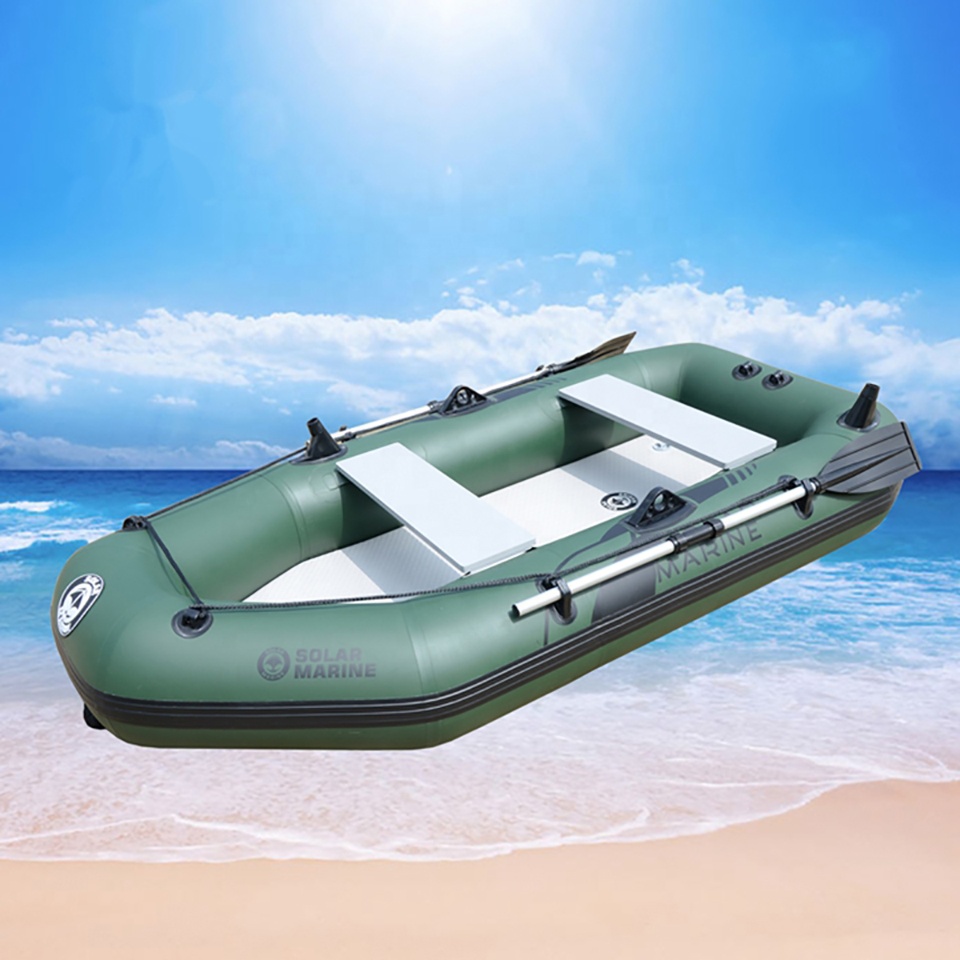 Bote Inflável de PVC para 4 Pe - Fishing Boat Outboard Motor avaliação e preço