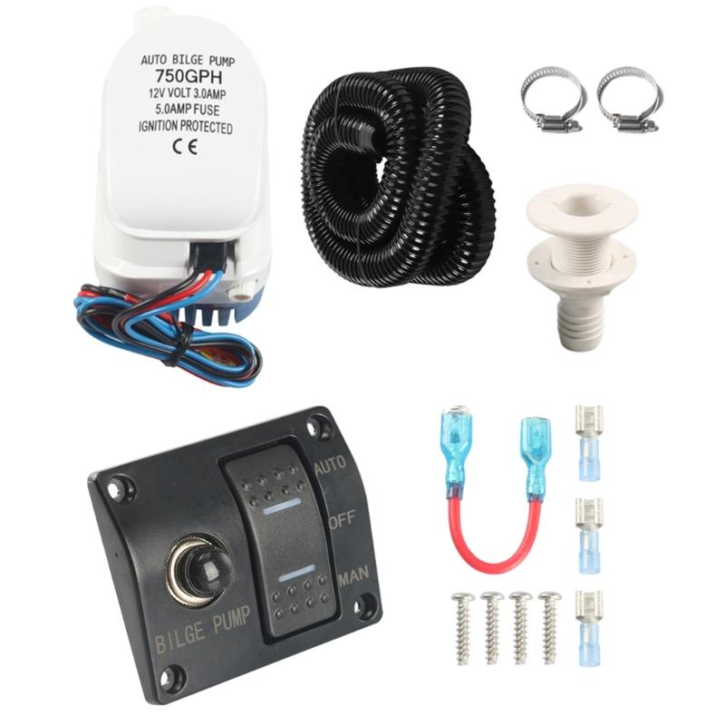 Bomba esgoto automática 31BC 7 - Fishing Boat Bilge Pump avaliação e preço