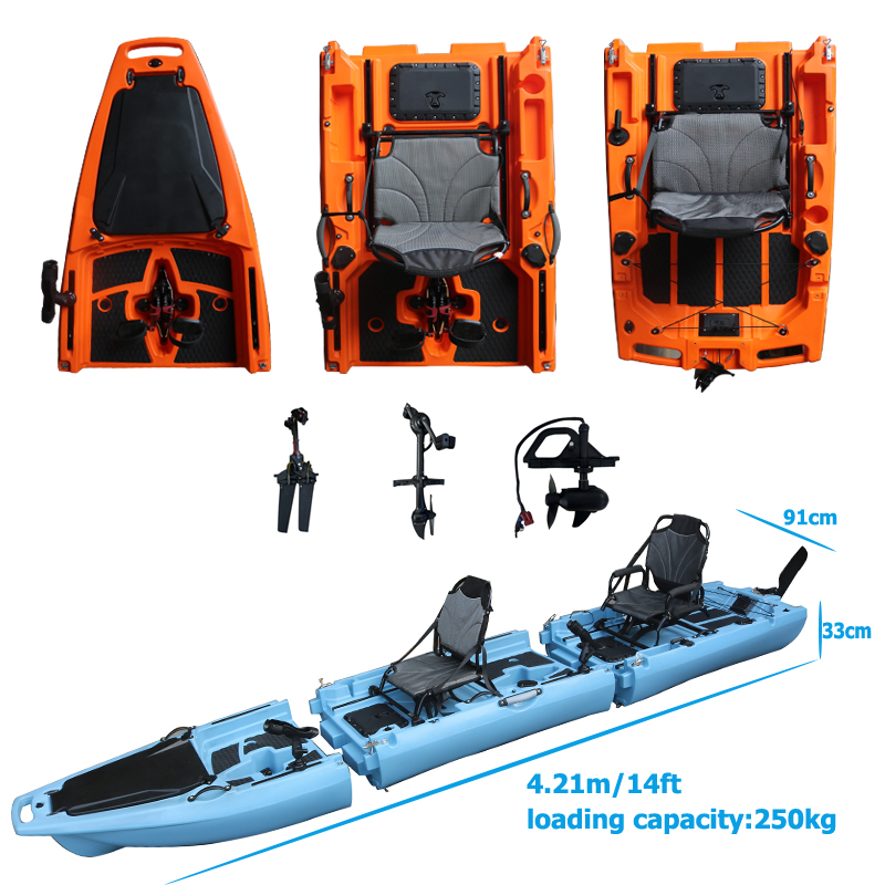 Caiaque de Pedal Desmontável p - Fishing Boat Seat avaliação e preço