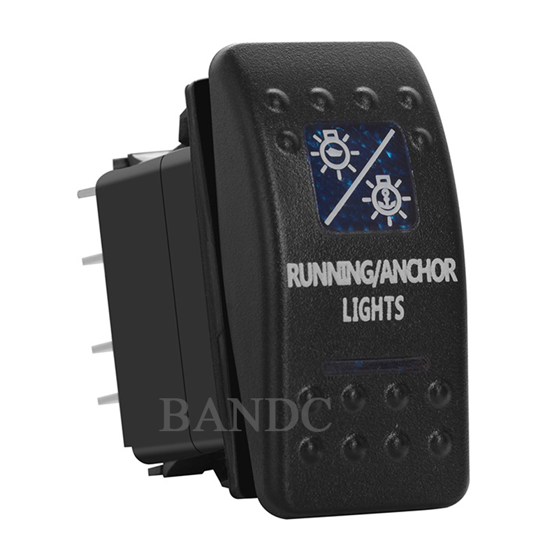 Corrida LED azul e luz de ânco - Fishing Boat Navigation Light avaliação e preço